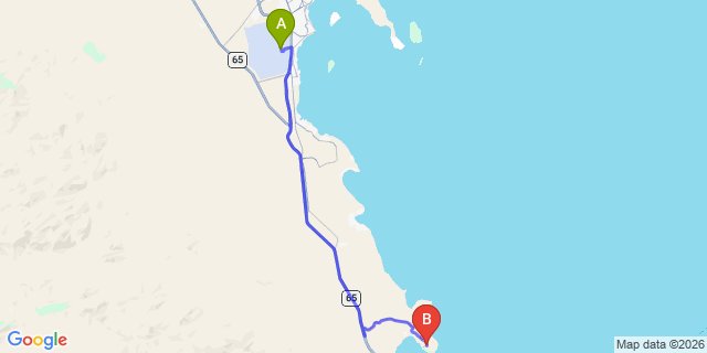 Map: Hurghada Airport (HRG) to Soma Bay
