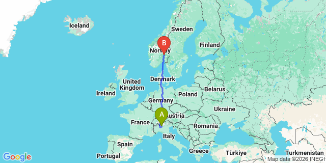 Map: Milan Bergamo Airport (BGY) to Salo